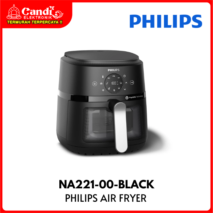 Philips Air Fryer Na221-00-black